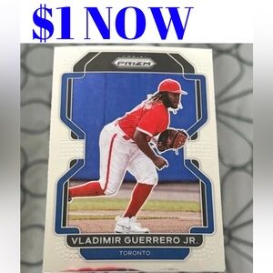 Vladimir Guerrero Jr 2022 Panini PrizmToronto Blue Jays Baseball Card